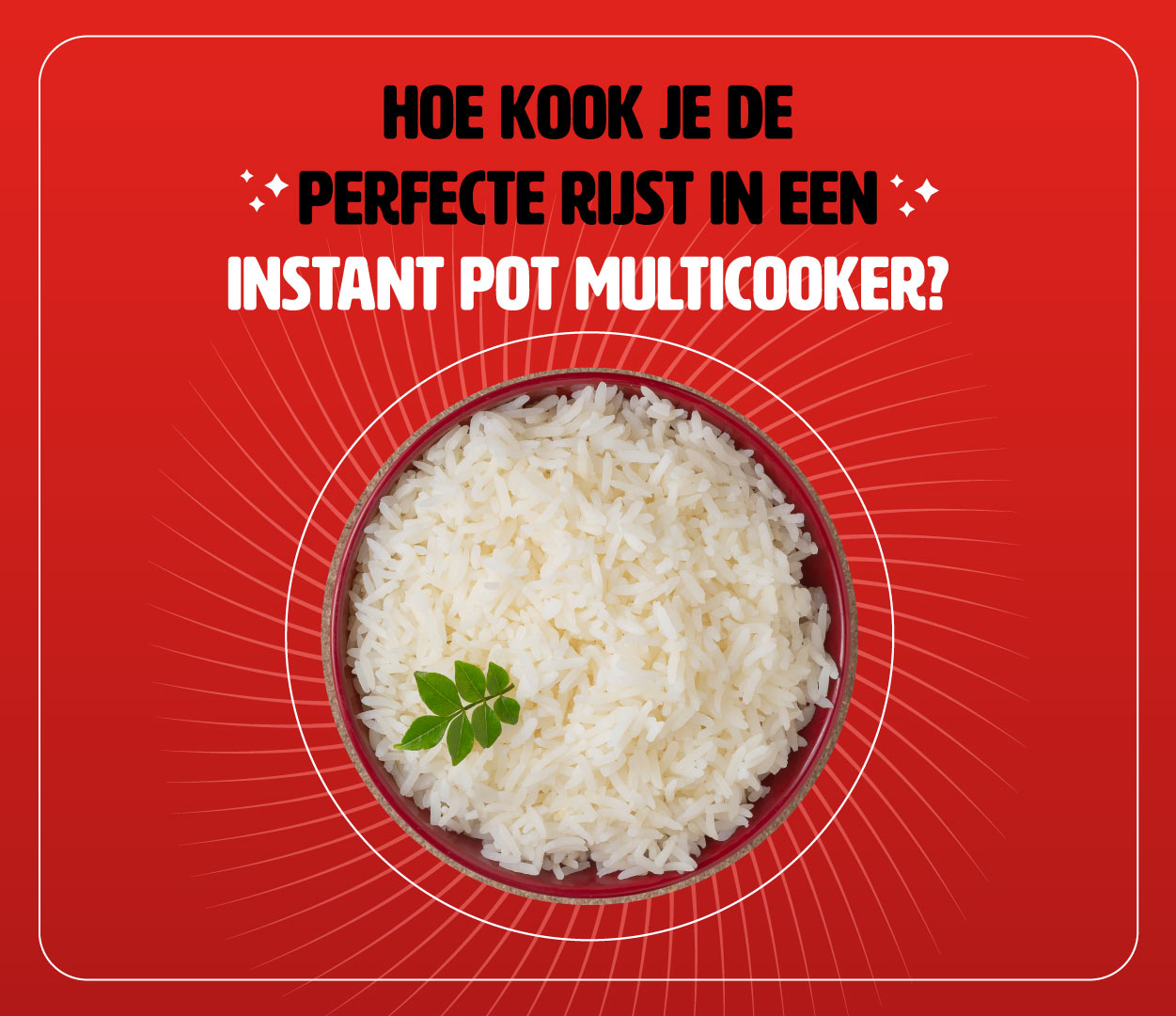 Hoe Kook Je De Perfecte Rijst In Een Instant Pot Multicooker