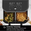 Instant Vortex Plus Dual ClearCook 7.6 liter airfryer (black)